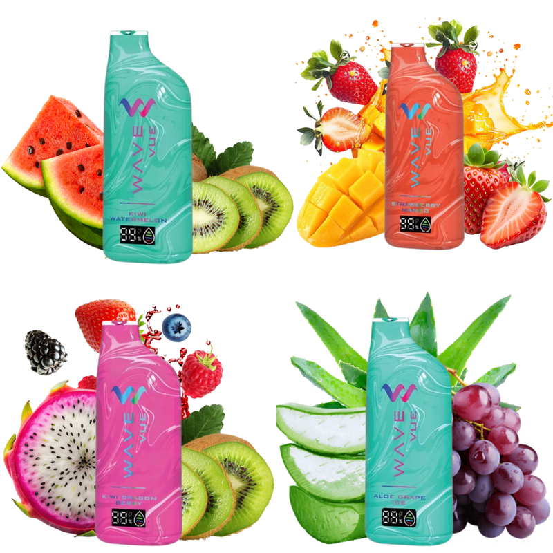 wave vue 10000 puffs disposable vape Desechable 🌊 Elux 6000 vape Select Flavor ::Blue Rancher Realize Top Shelf THC